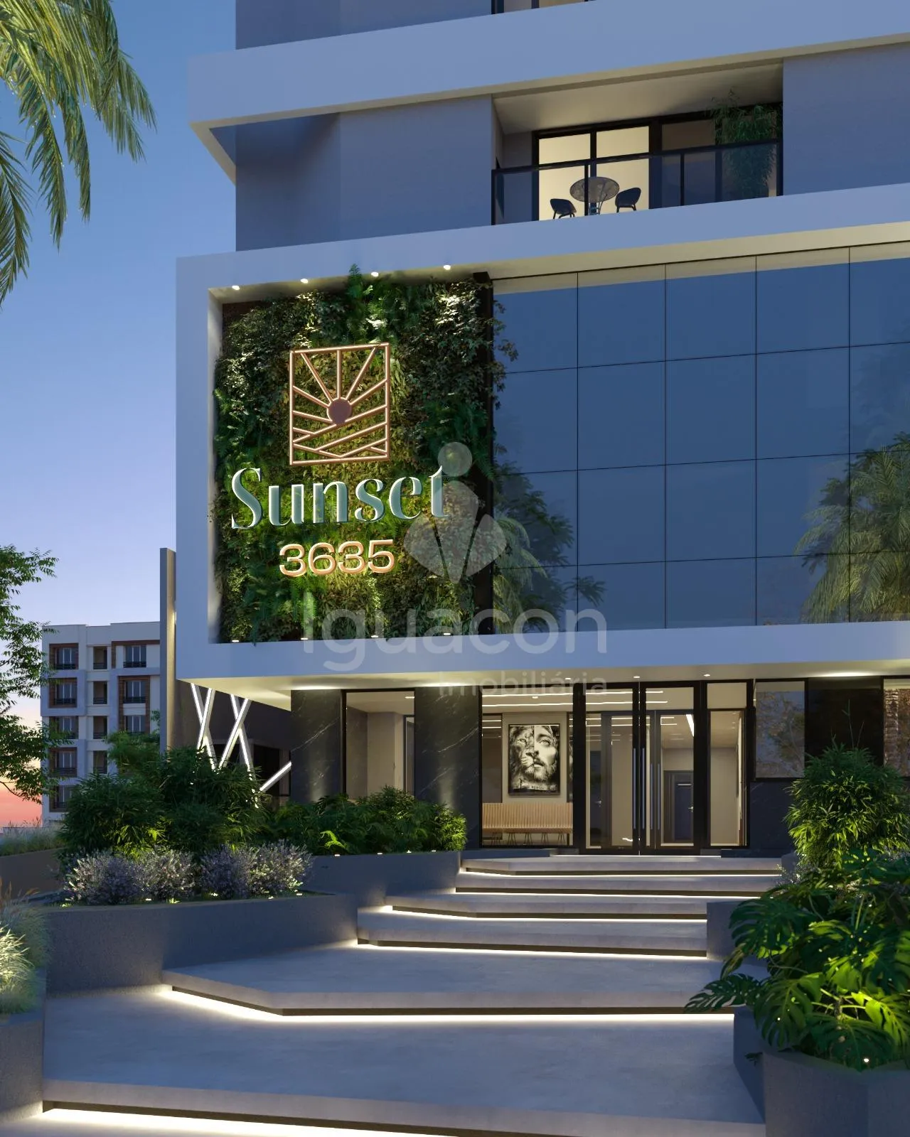 Apartamento Alto Padrão com 02 Dormitórios sendo 01 Suíte e Sacada Gourmet no Edifício Sunset 3635