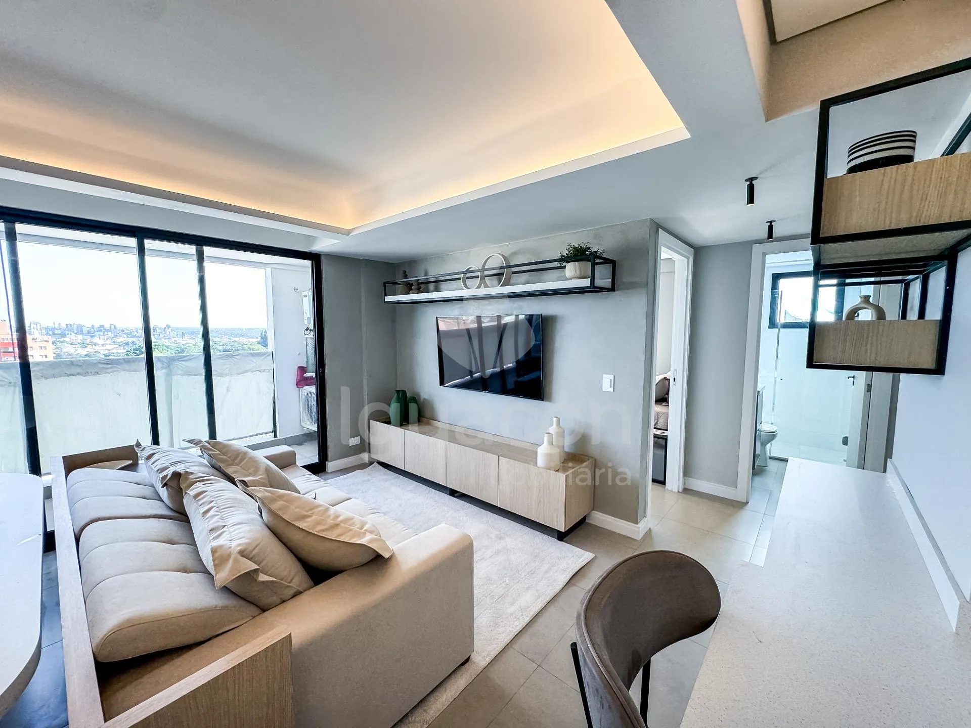 Apartamento Alto Padrão com 02 Dormitórios sendo 01 Suíte e Sacada Gourmet no Edifício Sunset 3635
