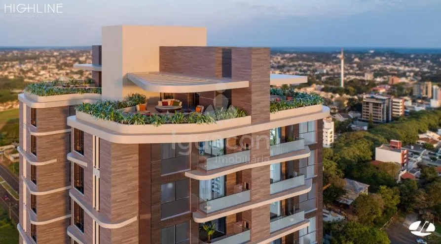 Apartamentos de Alto Padrão com 03 Suítes e Sacada Gourmet com Churrasqueira no Highline Residence