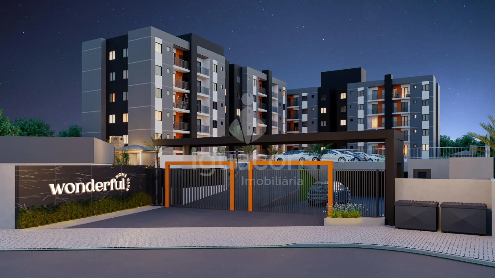 Apartamento com 02 Dormitórios e Sacada com Churrasqueira no Condomínio Wonderful Home Clube