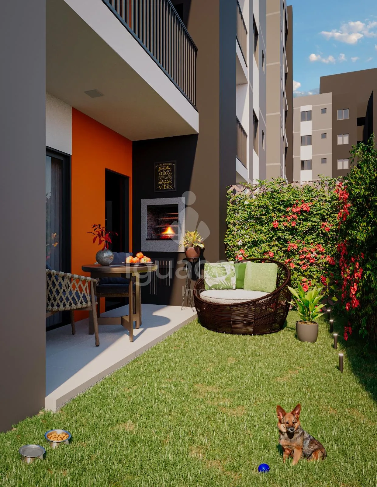 Apartamento com 02 Dormitórios e Sacada com Churrasqueira no Condomínio Wonderful Home Clube