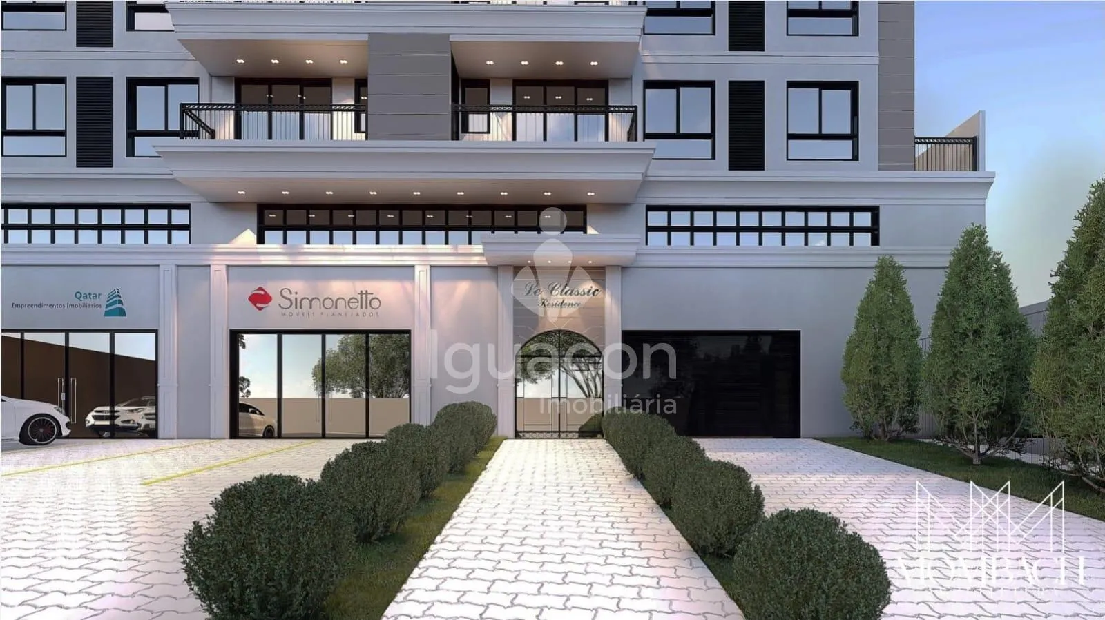 Duas Salas Comerciais de 99,73m² Lê Classic