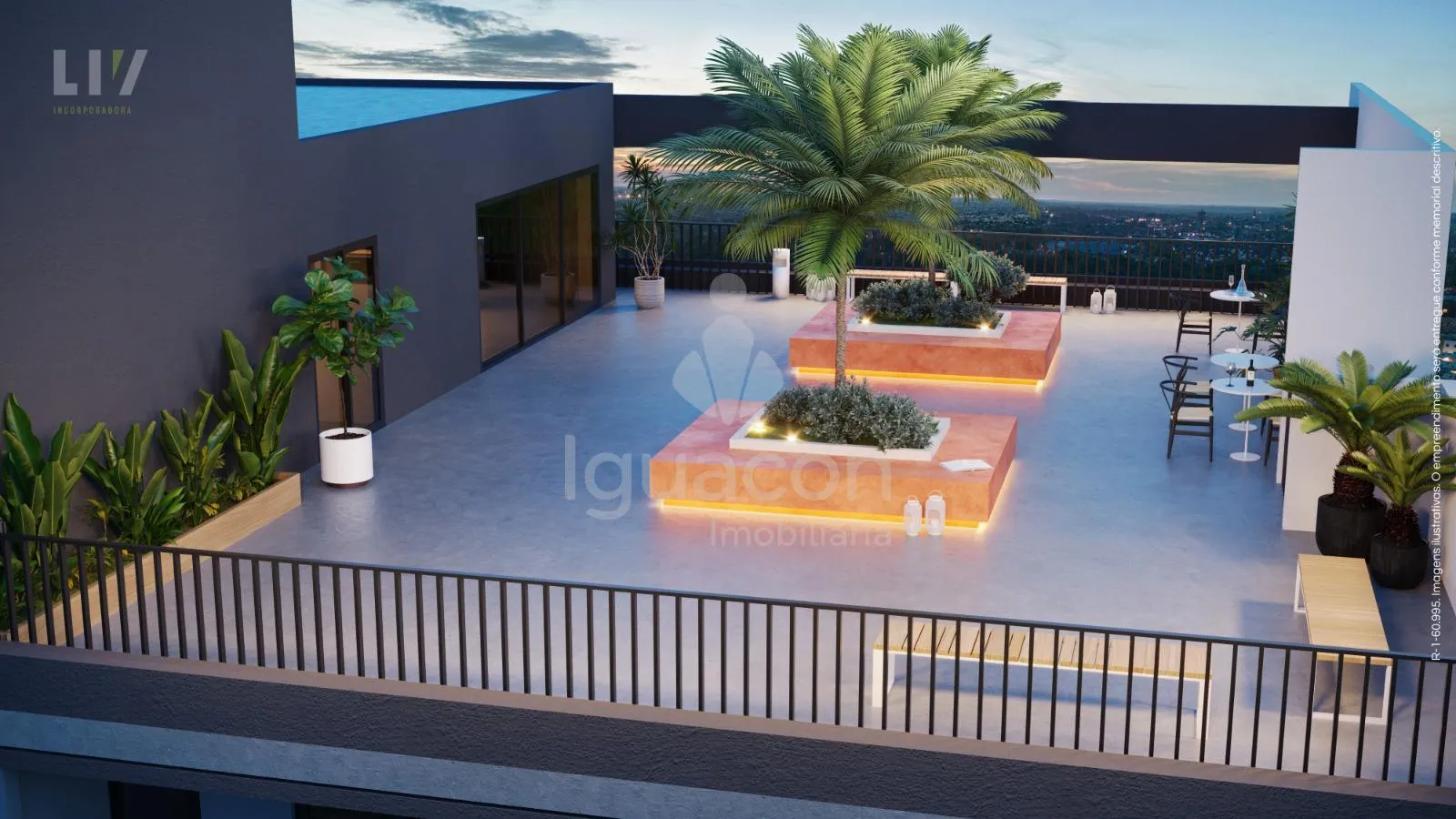 Apartamentos com 02 Dormitórios sendo 01 Suite e Sacada no Edifício Liv Sintonia no Vita Village
