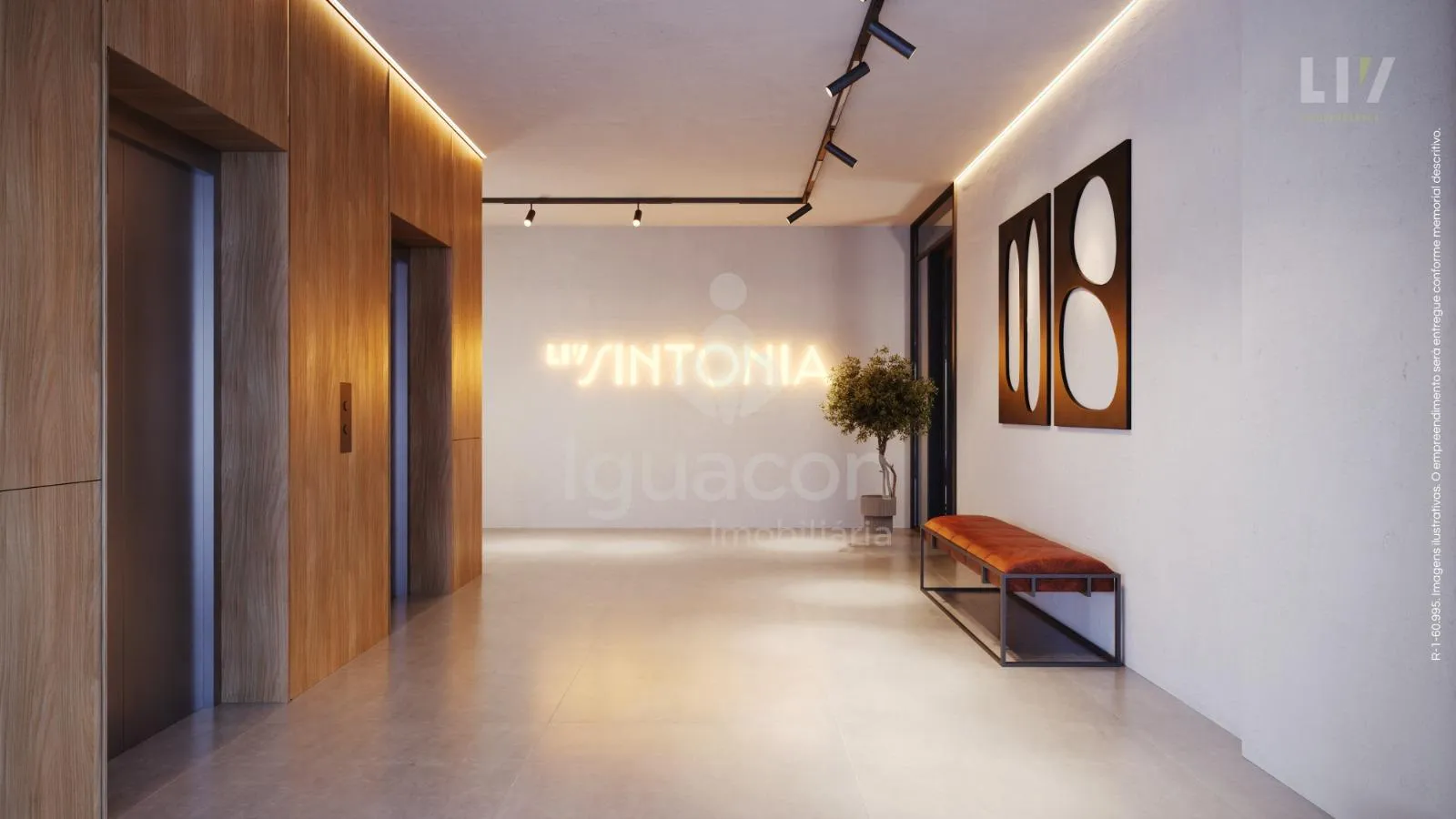 Apartamentos com 02 Dormitórios sendo 01 Suite e Sacada no Edifício Liv Sintonia no Vita Village