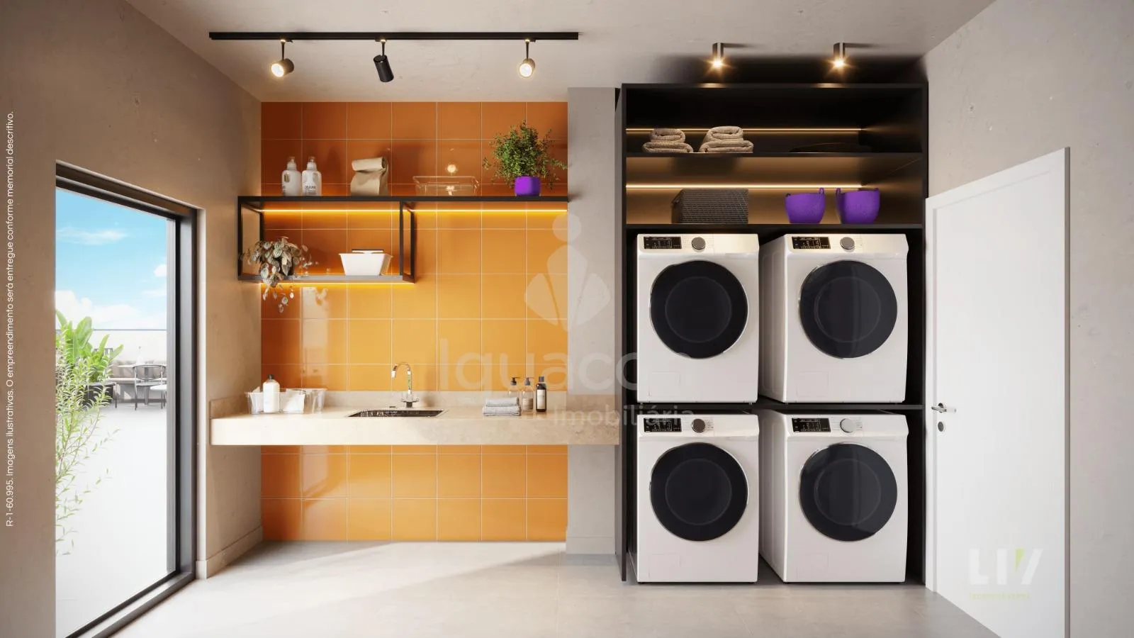 Apartamentos com 02 Dormitórios sendo 01 Suite e Sacada no Edifício Liv Sintonia no Vita Village