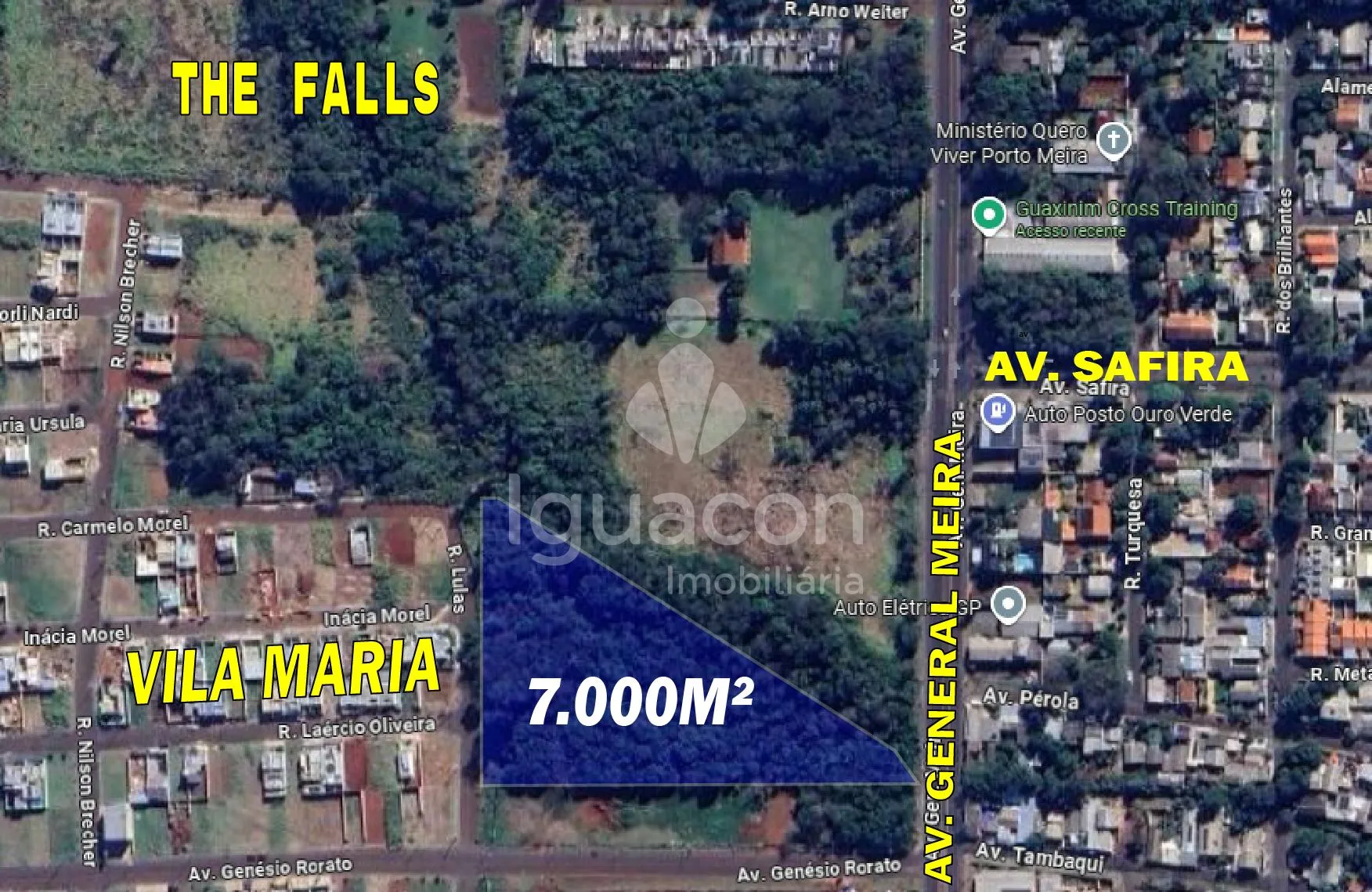 Terreno de 7.000m² no Parque Ouro Verde próximo Avenida Safira