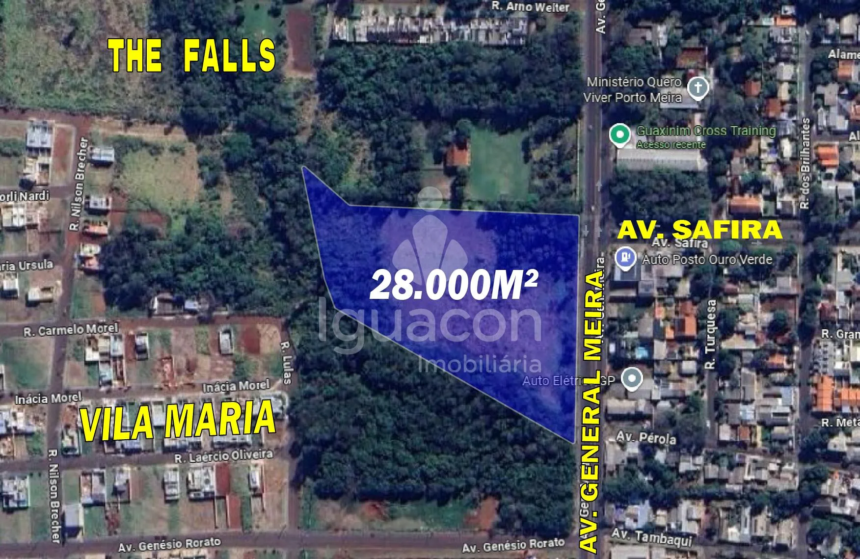 Terreno de 28.000m² no Parque Ouro Verde próximo Avenida Safira