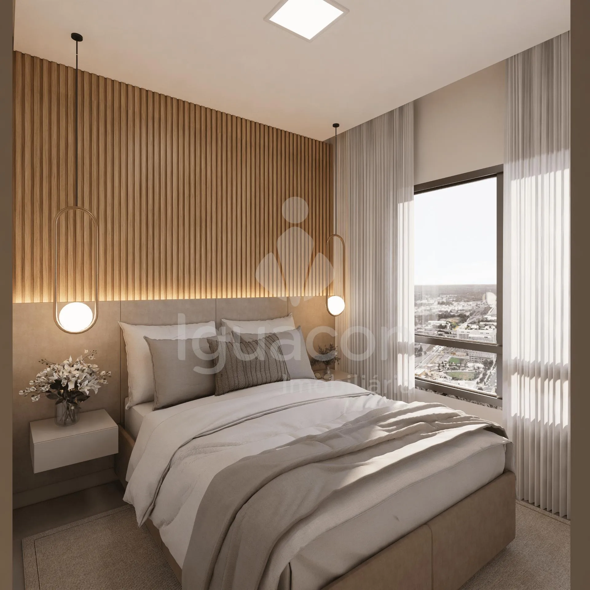 Apartamento com 02 Dormitórios sendo 01 Suite no Residencial Wave no Jardim da Barra