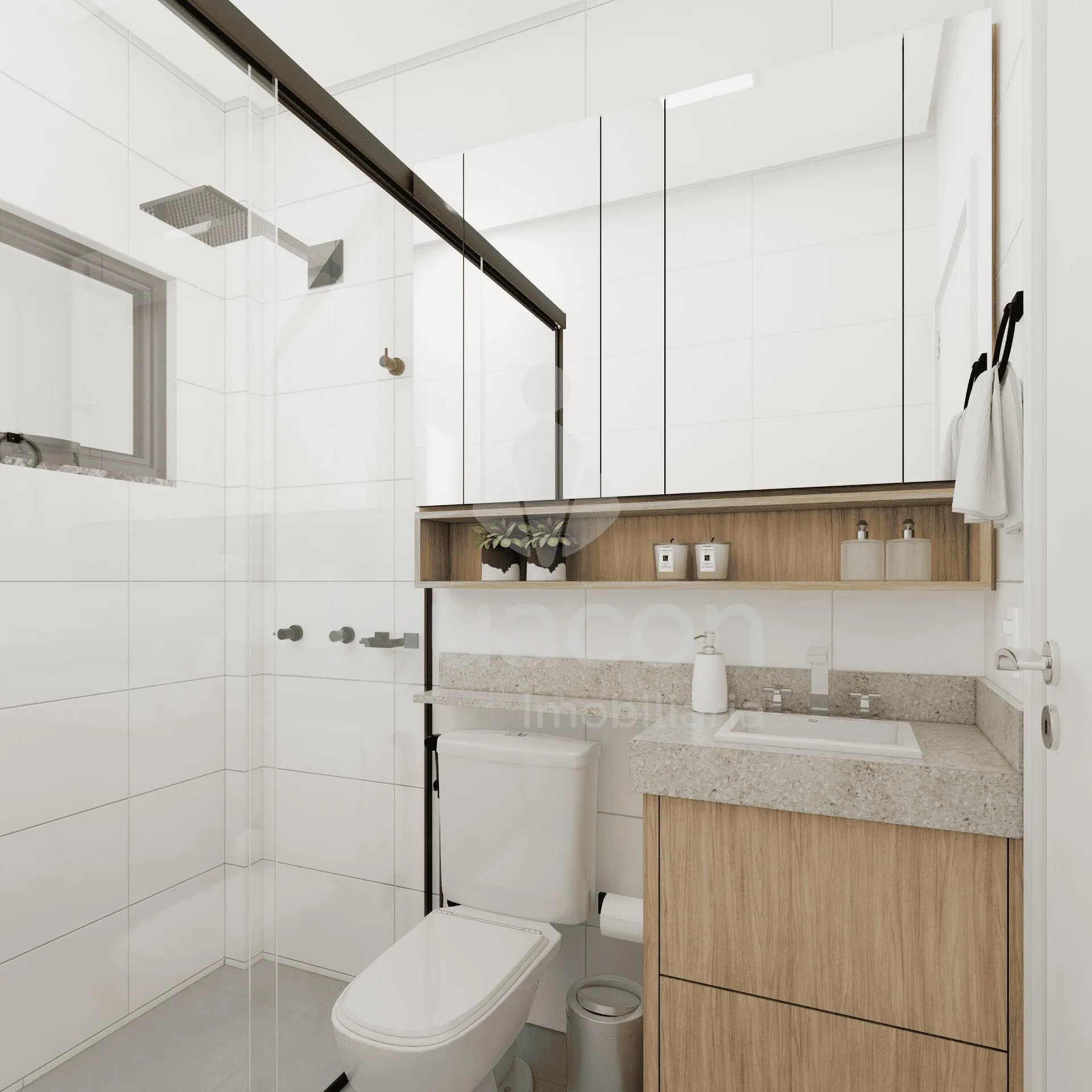 Apartamento com 02 Dormitórios sendo 01 Suite no Residencial Wave no Jardim da Barra