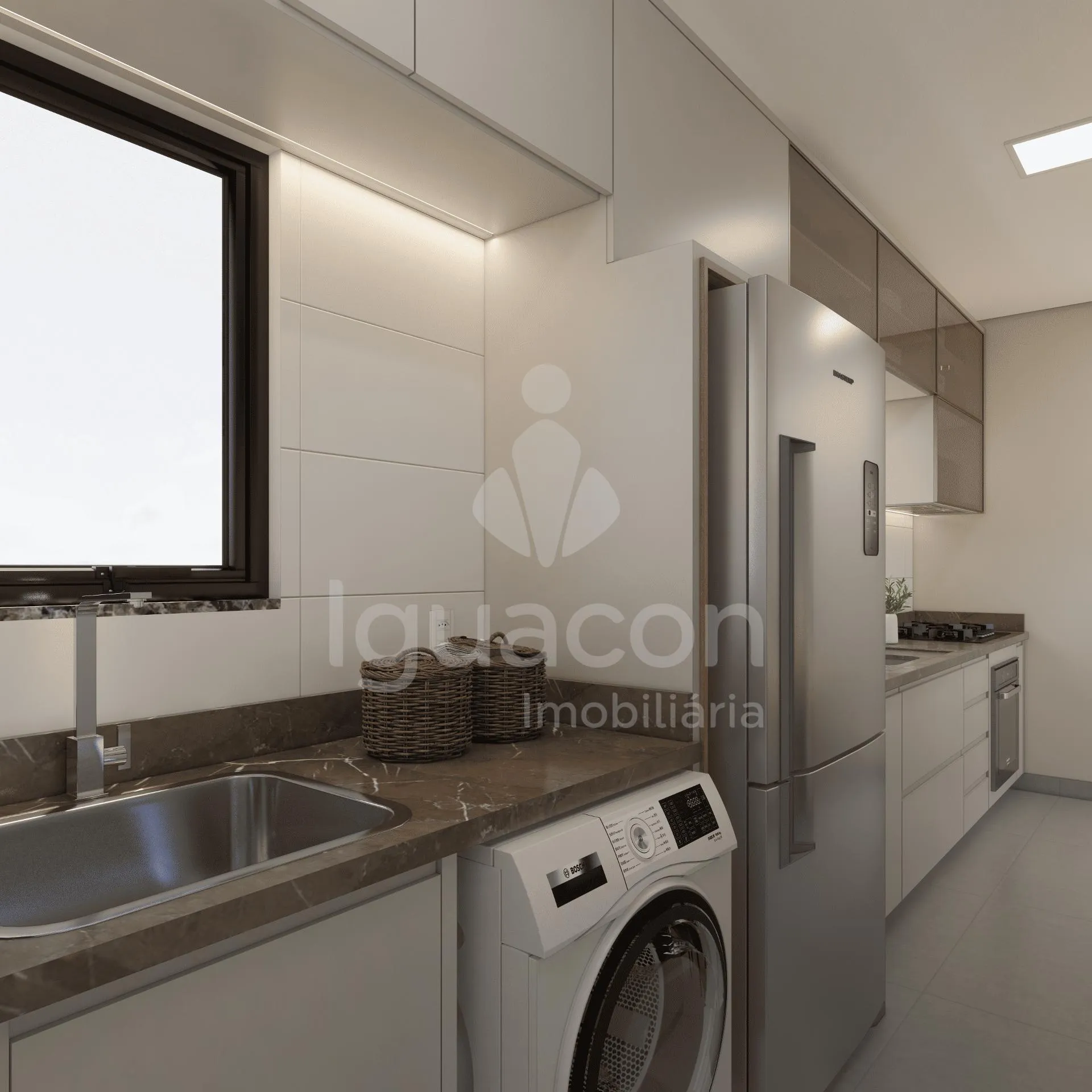 Apartamento com 02 Dormitórios sendo 01 Suite no Residencial Wave no Jardim da Barra