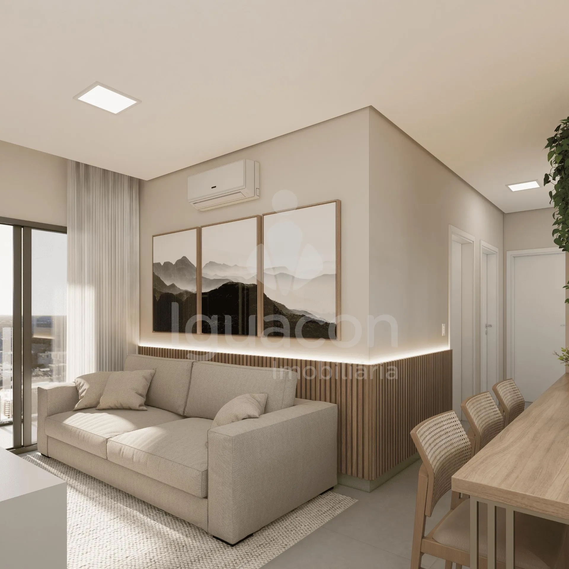 Apartamento com 02 Dormitórios sendo 01 Suite no Residencial Wave no Jardim da Barra