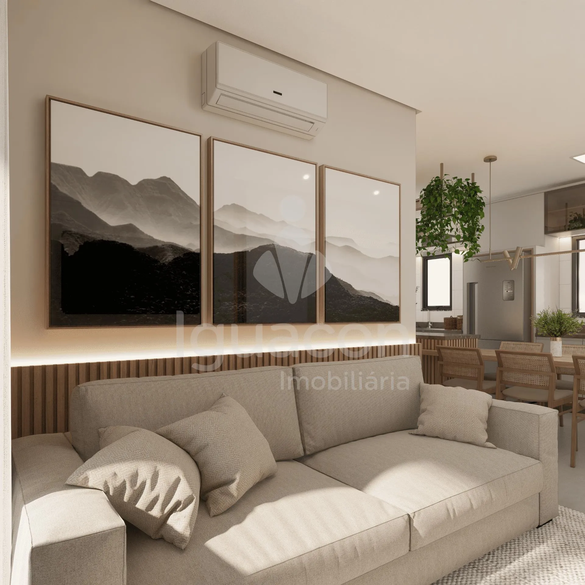 Apartamento com 02 Dormitórios sendo 01 Suite no Residencial Wave no Jardim da Barra