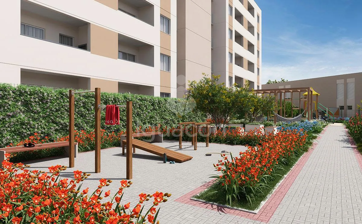 Apartamentos com 02 Dormitórios e Sacada com Churrasqueira no Polinésia Urban Club em Joinville