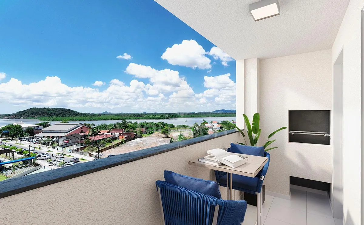 Apartamentos com 02 Dormitórios e Sacada com Churrasqueira no Polinésia Urban Club em Joinville