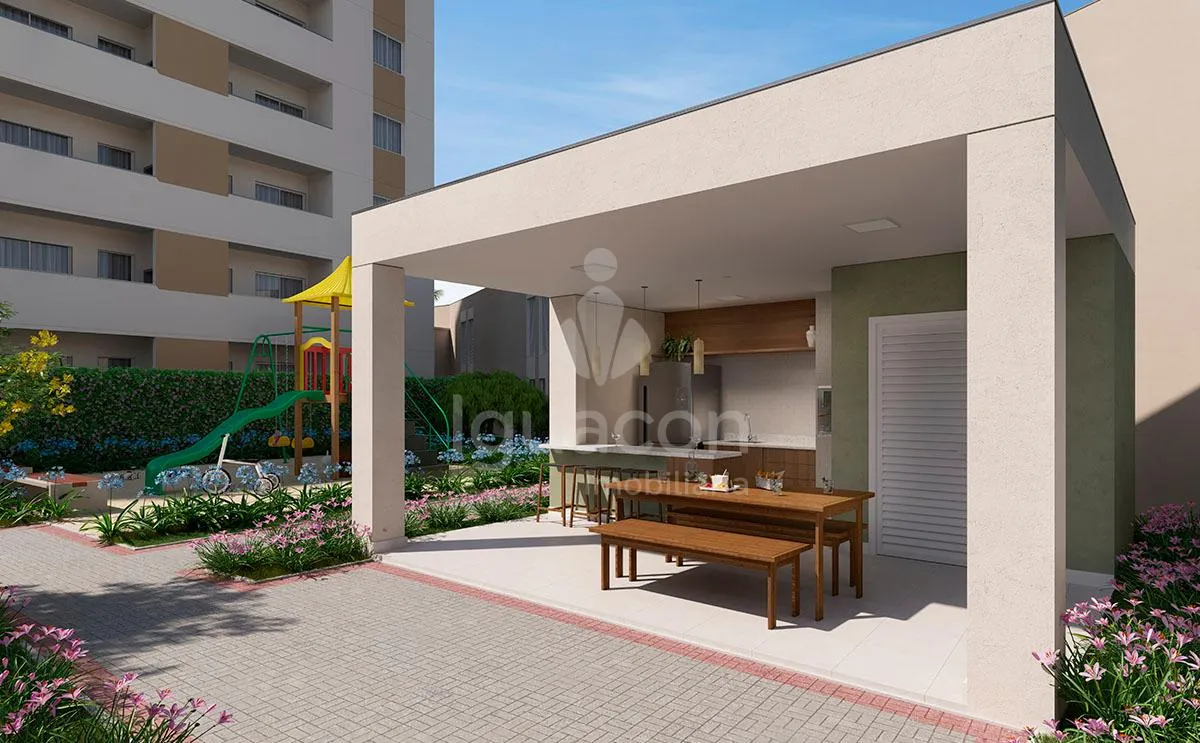 Apartamentos com 02 Dormitórios e Sacada com Churrasqueira no Polinésia Urban Club em Joinville