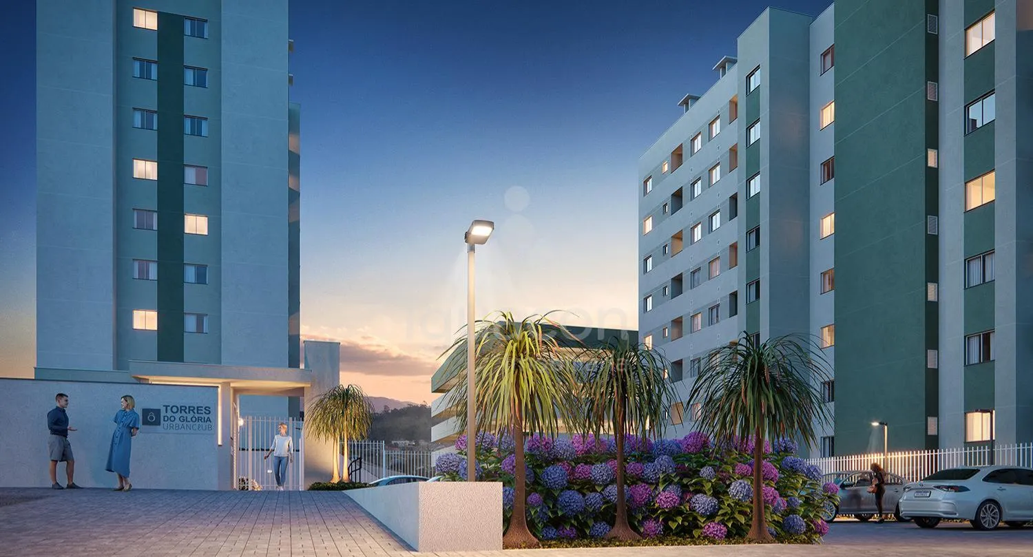 Apartamento de 02 Dormitórios e Sacada no Torres do Glória UrbanClub no Joinville