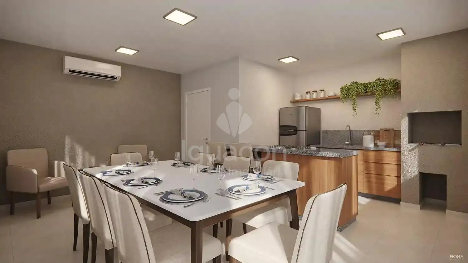 Apartamento de 02 Dormitórios e Sacada no Torres do Glória UrbanClub no Joinville
