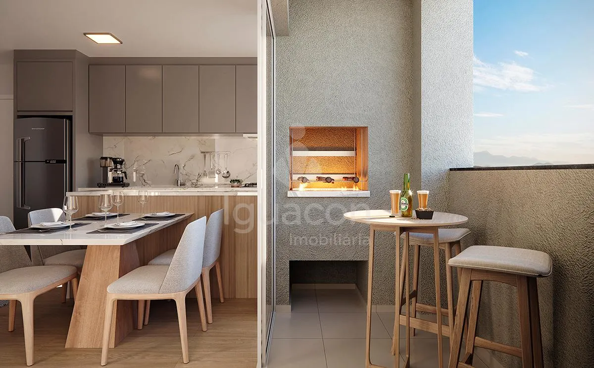 Apartamento de 02 Dormitórios e Sacada no Torres do Glória UrbanClub no Joinville