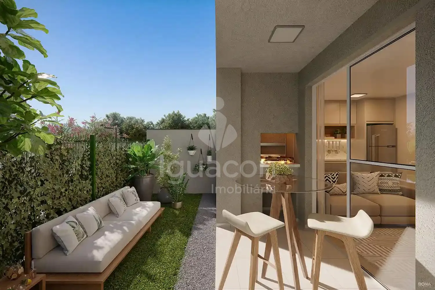 Apartamento de 02 Dormitórios e Sacada no Torres do Glória UrbanClub no Joinville