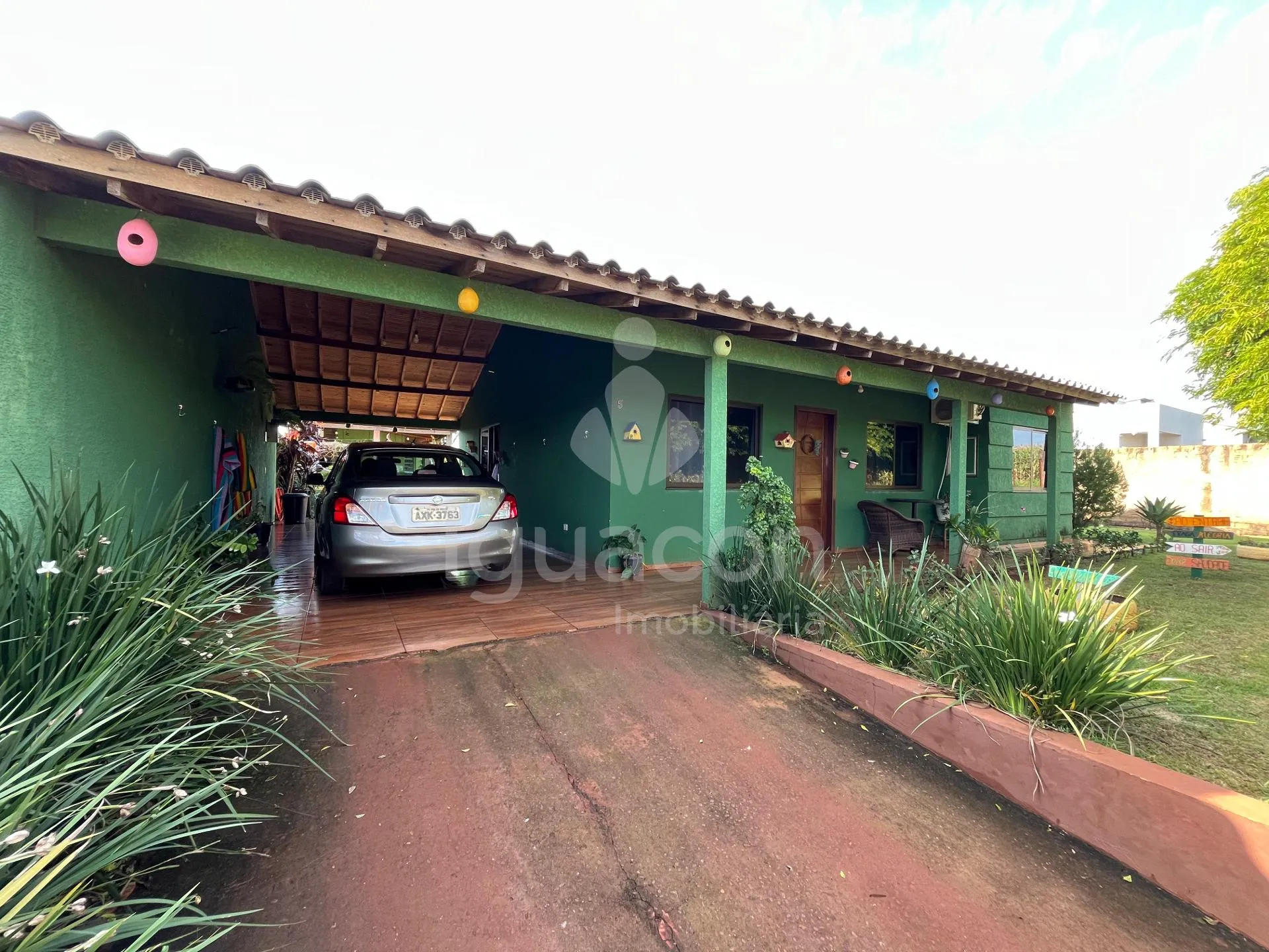Casa no Lote Grande em Região Rural