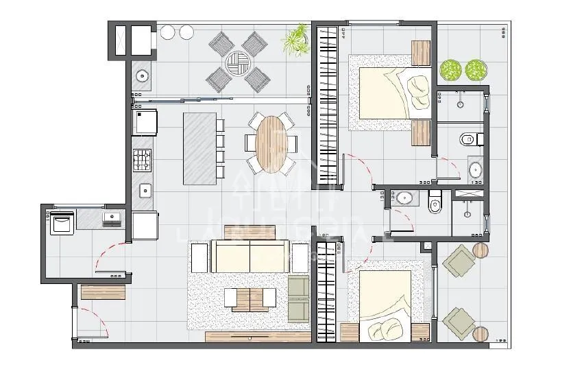 Apartamentos no Edifício Vision Iguassu