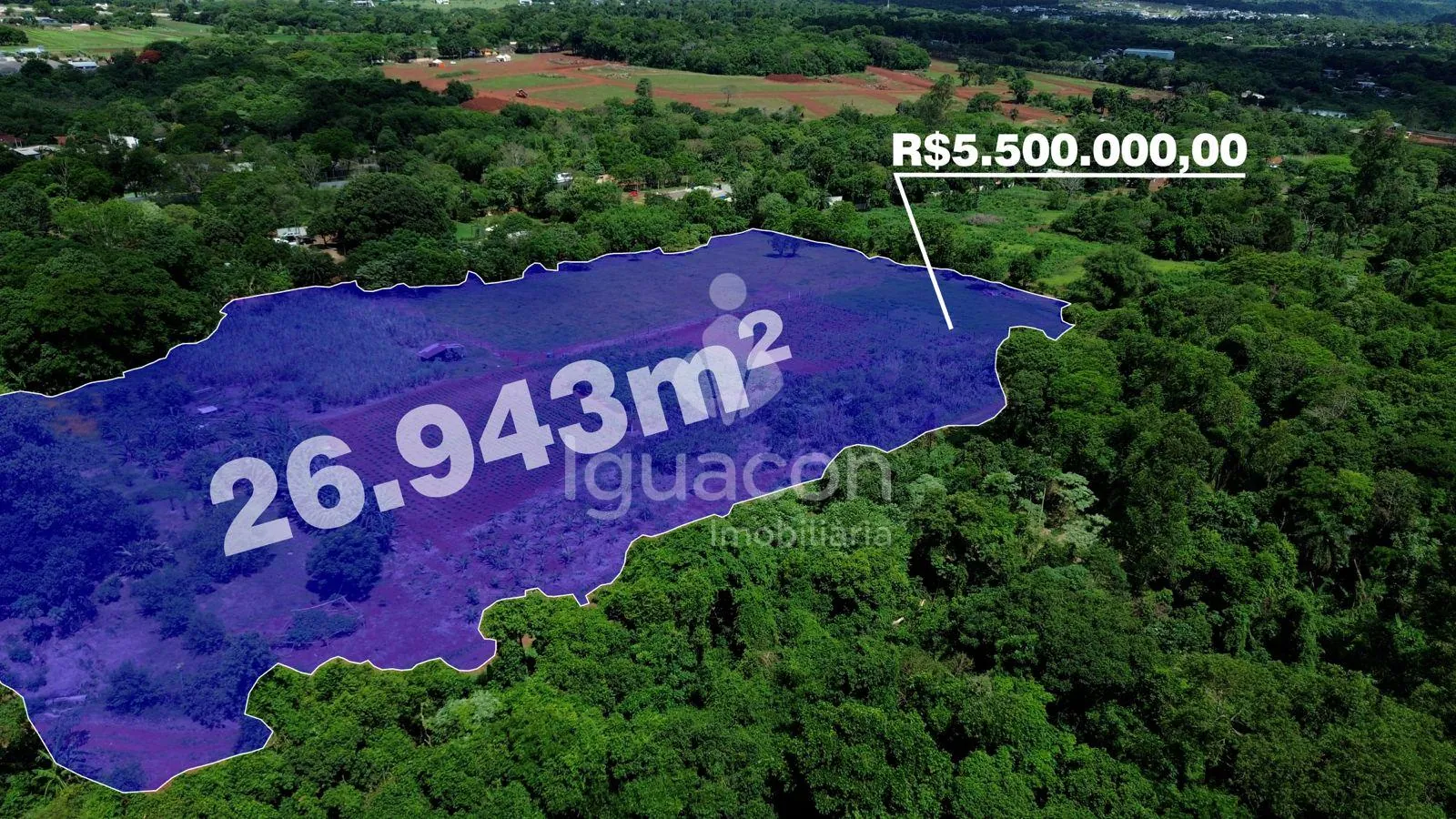 Área de Terreno de 26.943m² na Mata Verde próximo a Perimetral Leste