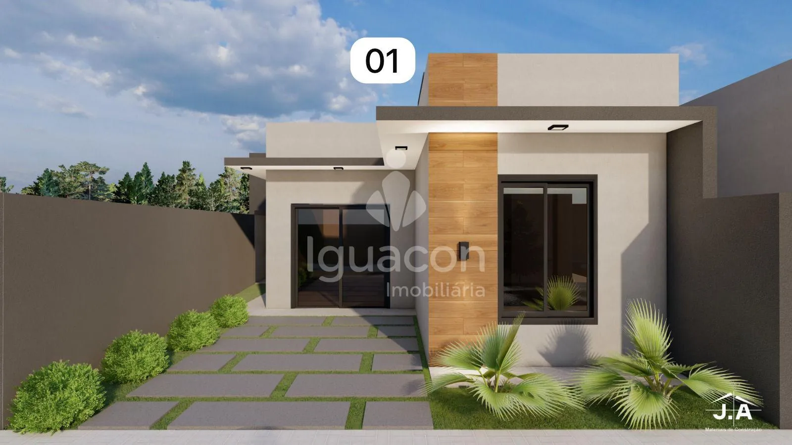 Casa com 2 dormitórios à venda, Jardim Santa Rita, FOZ DO IGUACU - PR